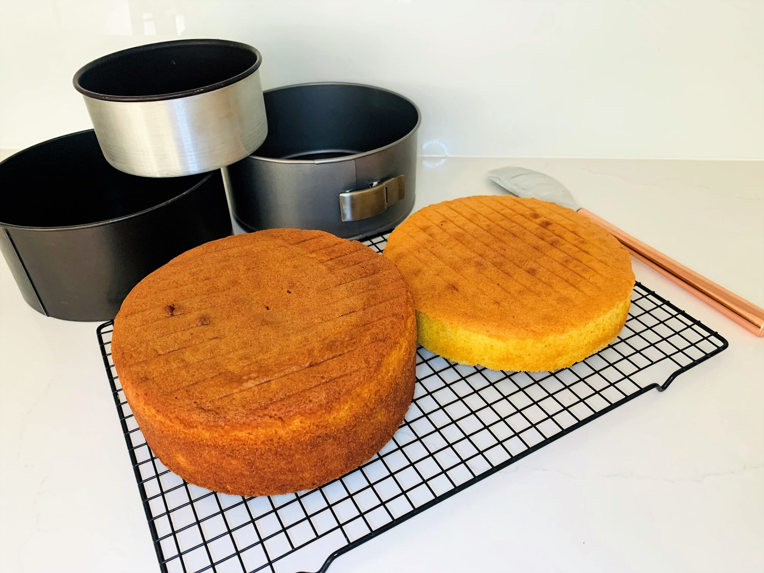 My Easy Vanilla Sponge Cake Recipe– For an 8 inch Tin